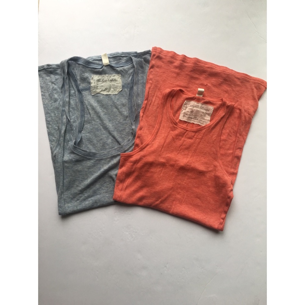 Pair of All Saints tank tops Size 8